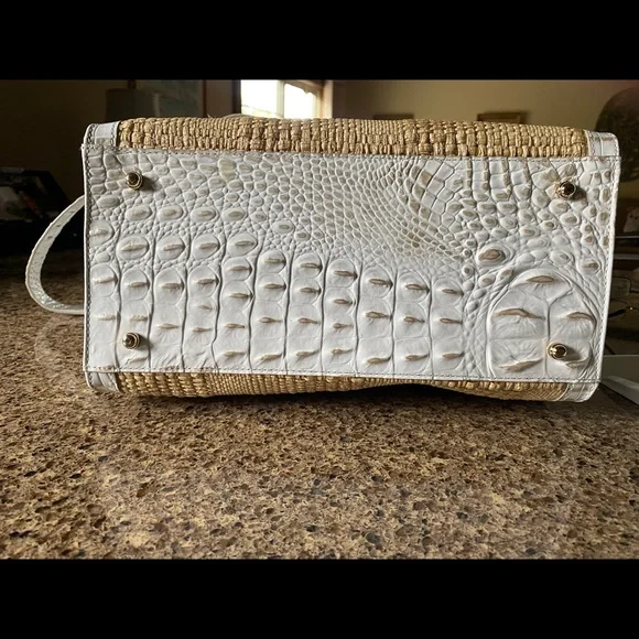 Brahmin small Lena-bark Melbourne purse - Picture 2 of 5